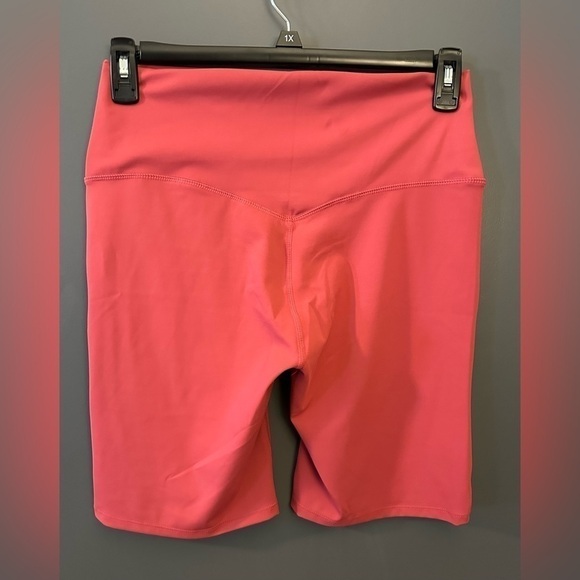 Zenana NWT Polyester/Spandex Bike Shorts - Plus Sizes - Rose Color - Picture 2 of 3